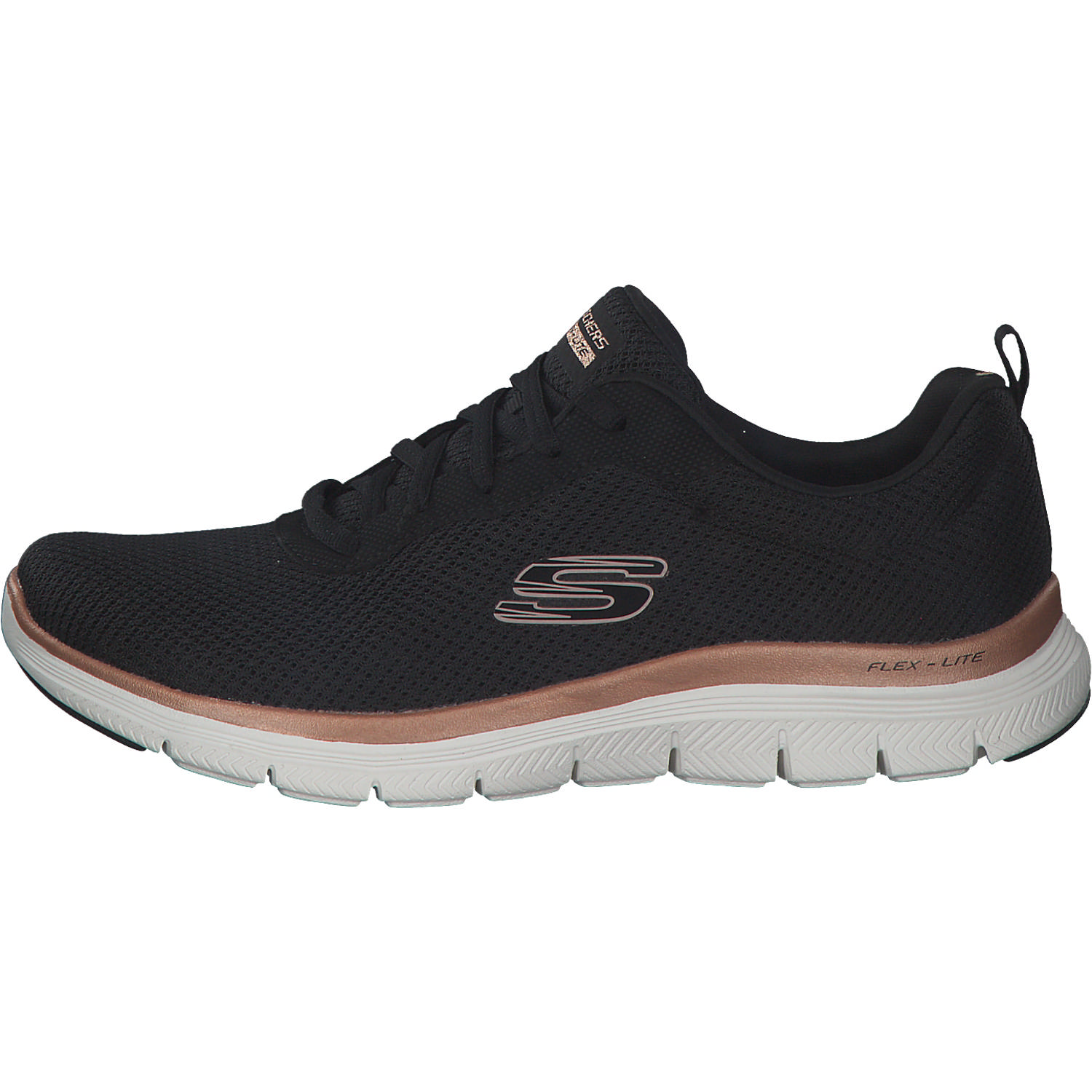 Skechers 149303, Sneakers Low, Damen, BKRG Schwarz