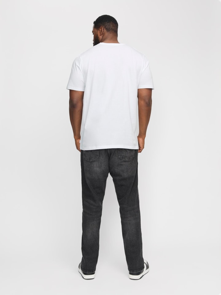JACK & JONES PLUS T-shirt in White günstig kaufen