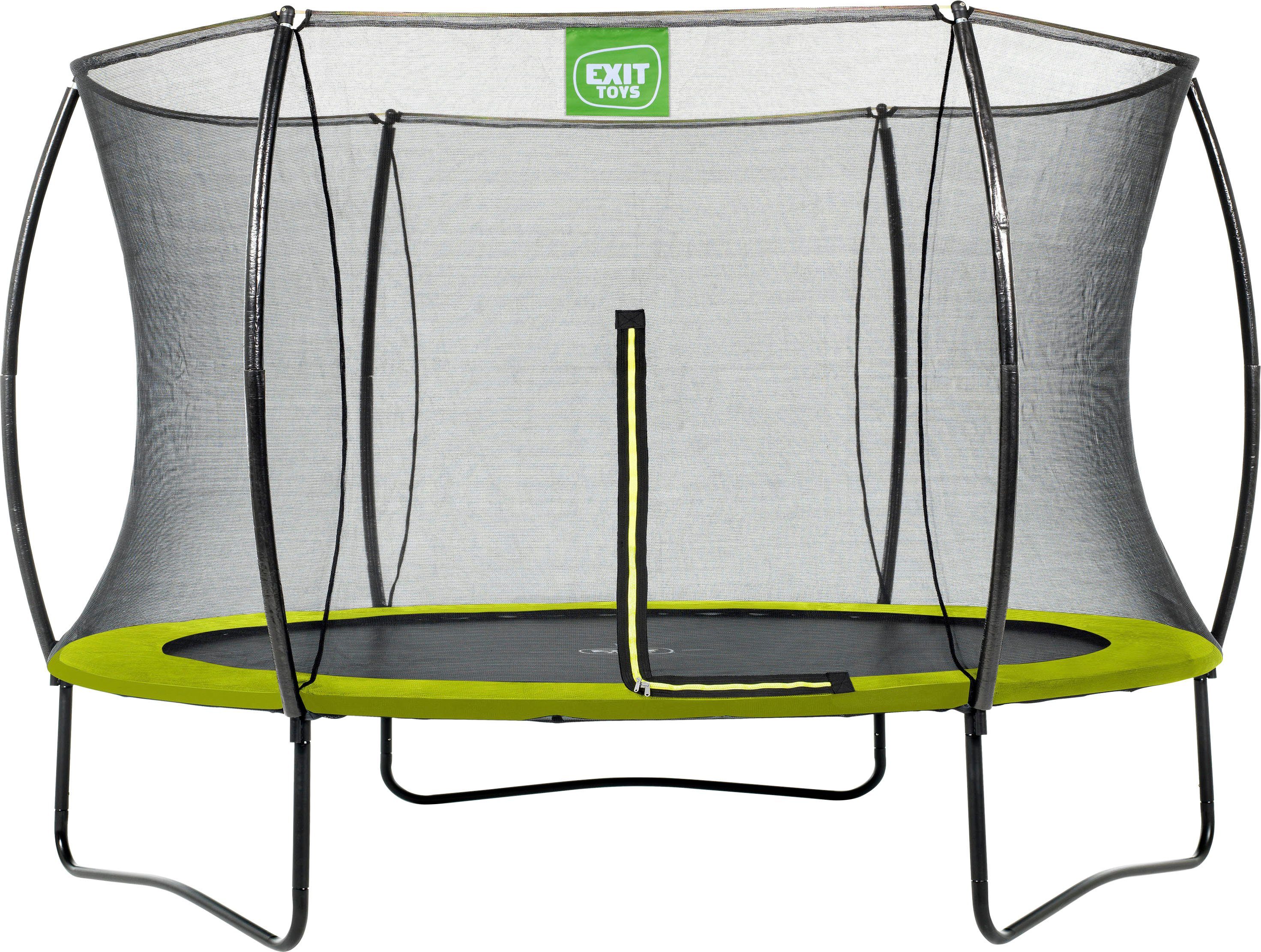 EXIT Gartentrampolin Silhouette, Ø 305 cm, mit Sicherheitsnetz