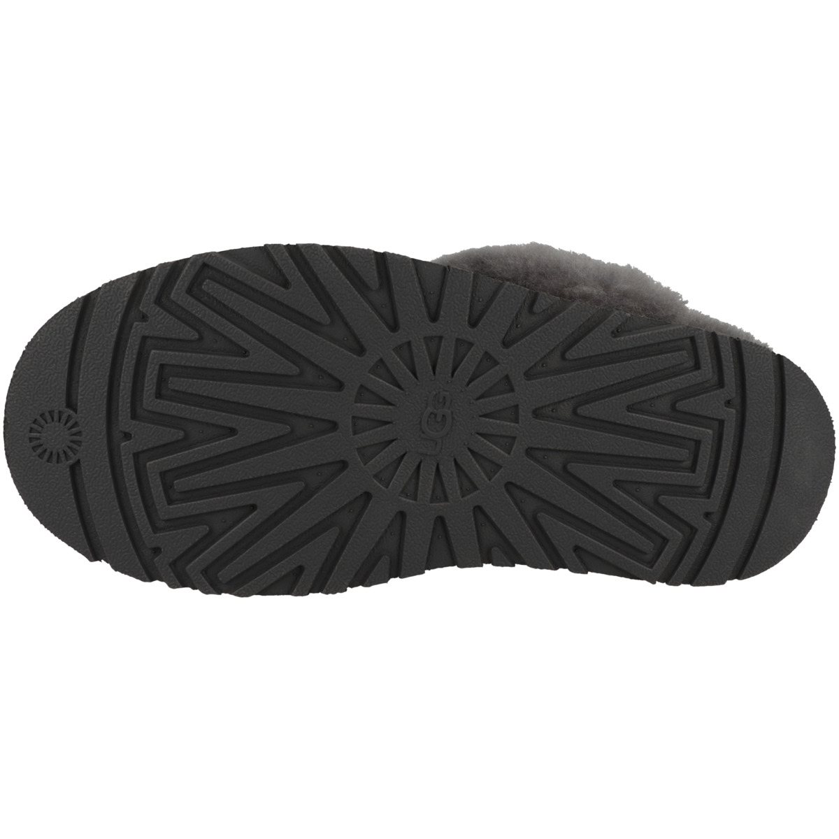UGG Disquette Hausschuhe dunkelgrau