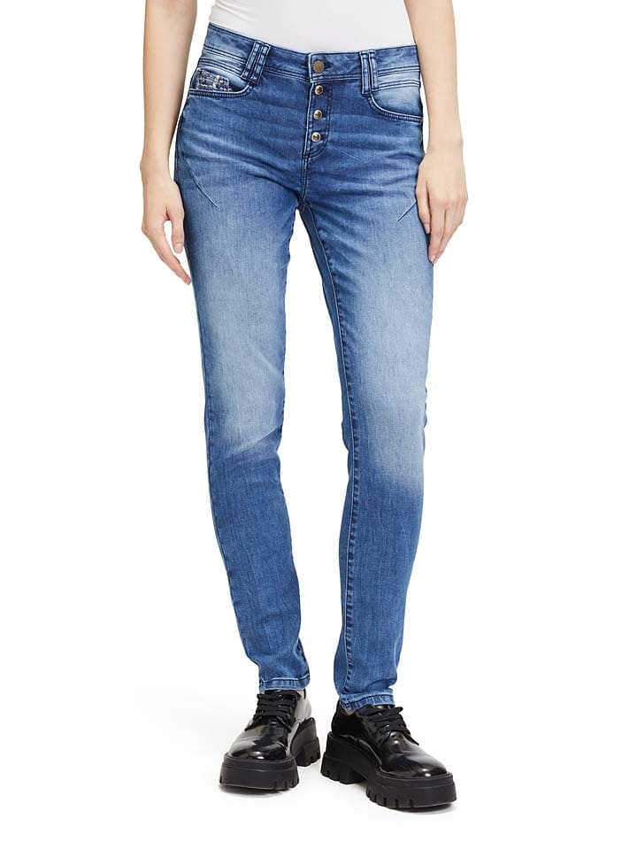 CARTOON Jeans - Slim Fit - in Blau günstig kaufen