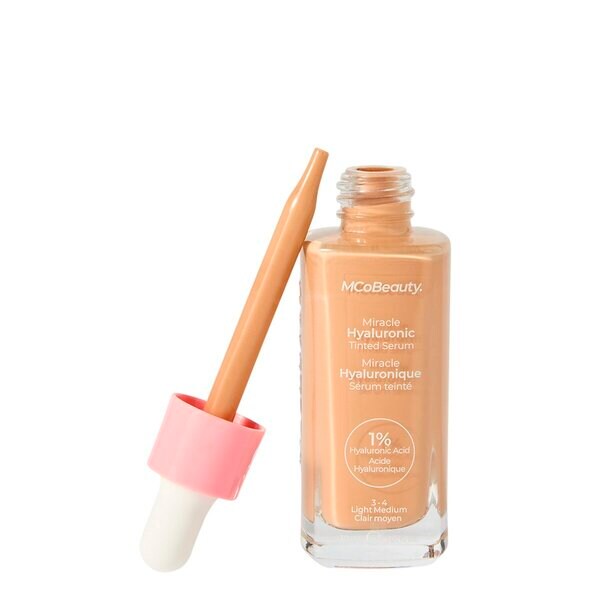 MCoBeauty 3-4 Light Medium Miracle Hyaluronic színezett szérum 30ml