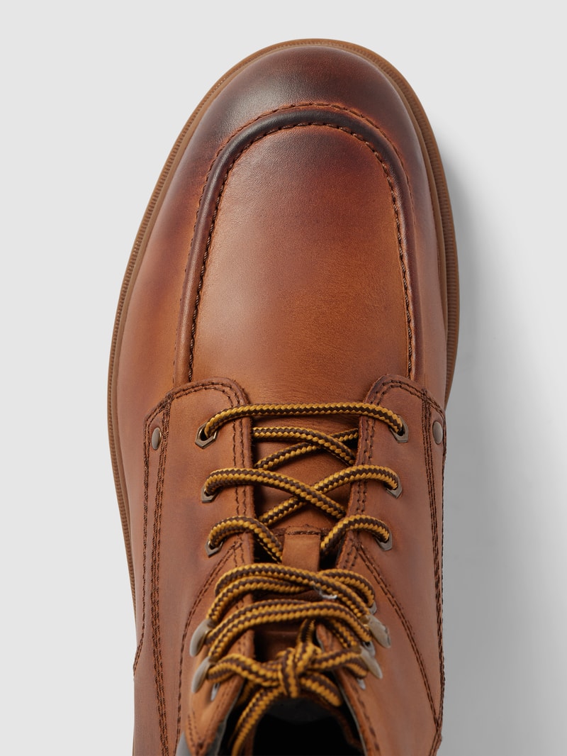 Schnürboots mit Schnürverschluss Modell 'ANDALO' in camel