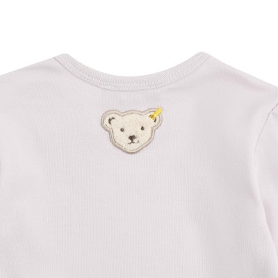 T-Shirt langarm, lila für Mädchen