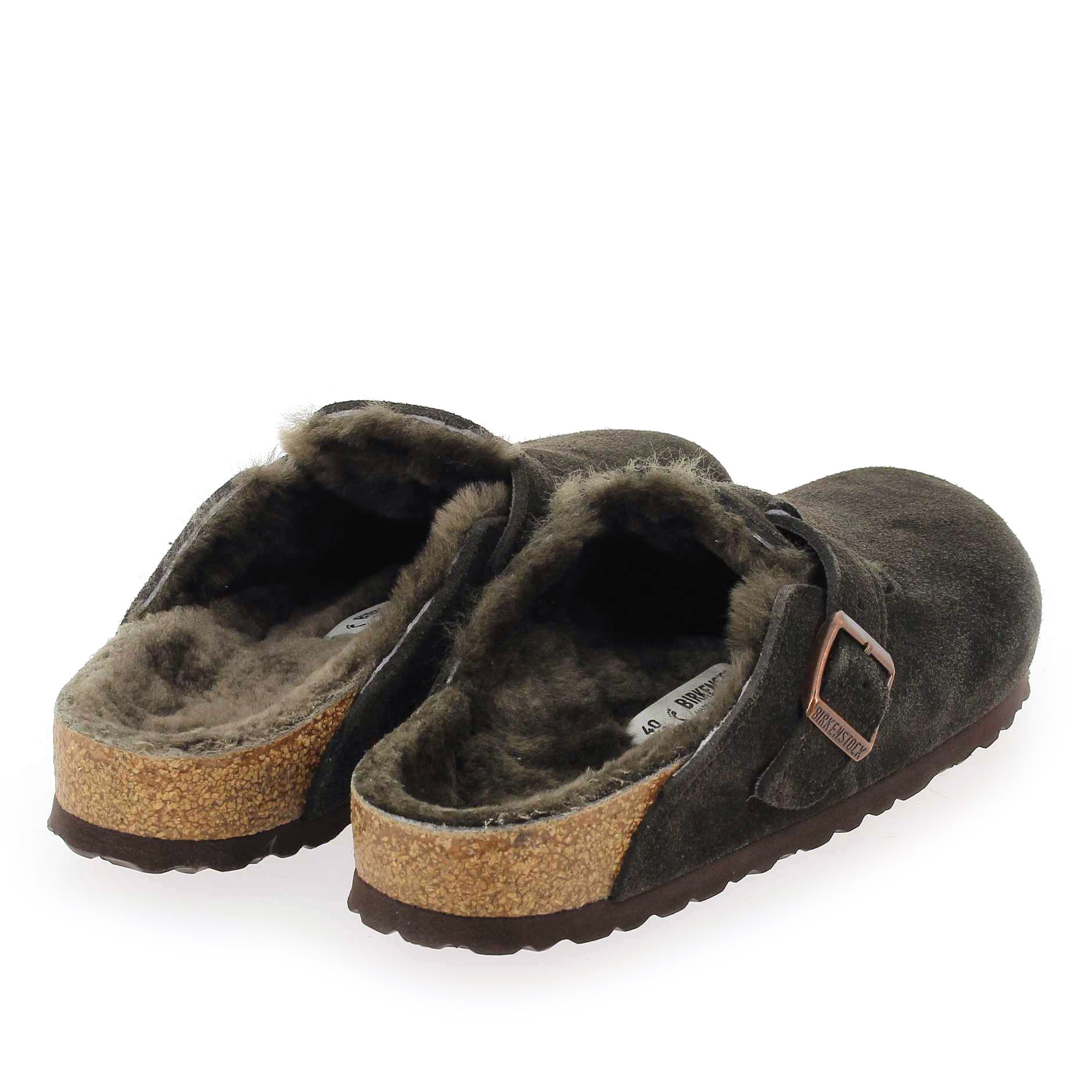 Birkenstock  BOSTON SHERLING - Moka