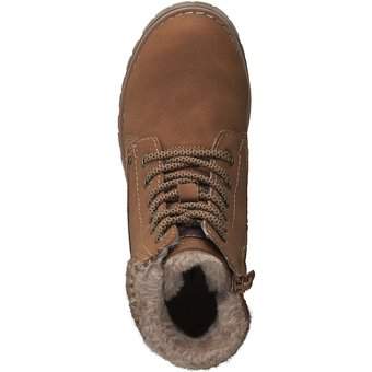 Tom Tailor Schnür Boots in braun