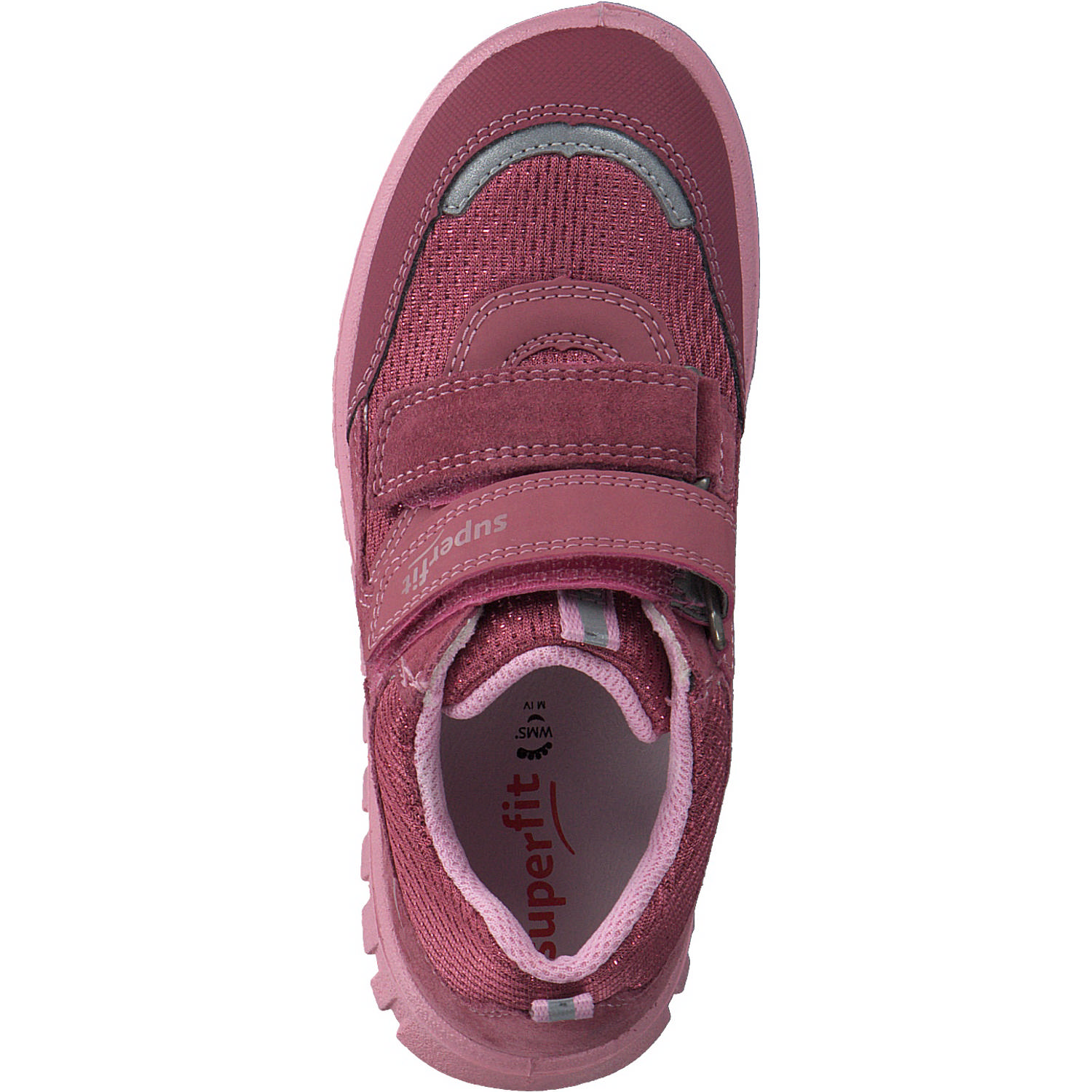 Superfit SPORT7 MINI 06194 W, Sneakers Low, Kinder, PINK/ROSA