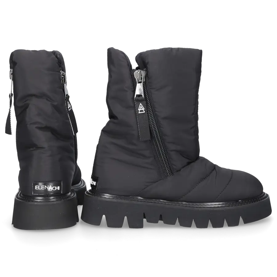 Elena Iachi - Stiefel E3420 Textil - schwarz