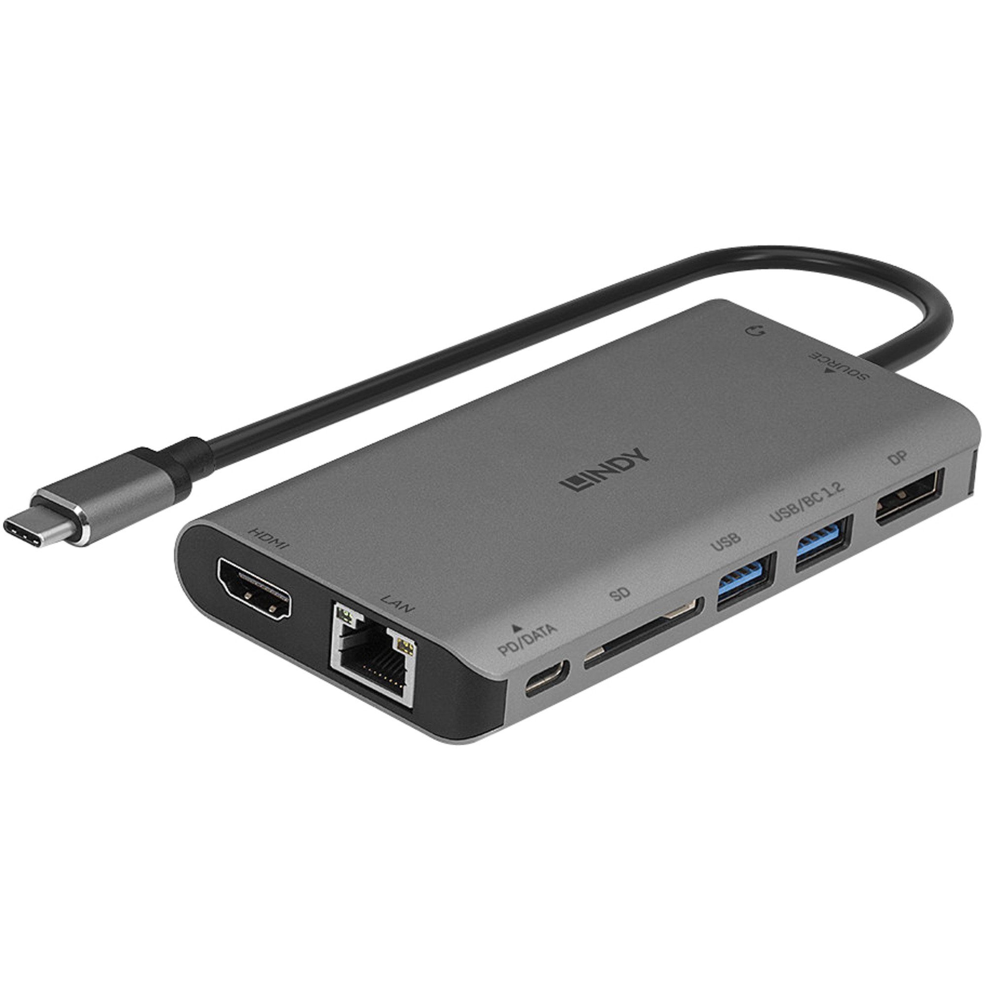 Lindy Laptop-Dockingstation Lindy USB 3.2-C Mini Dock, Dockingstation