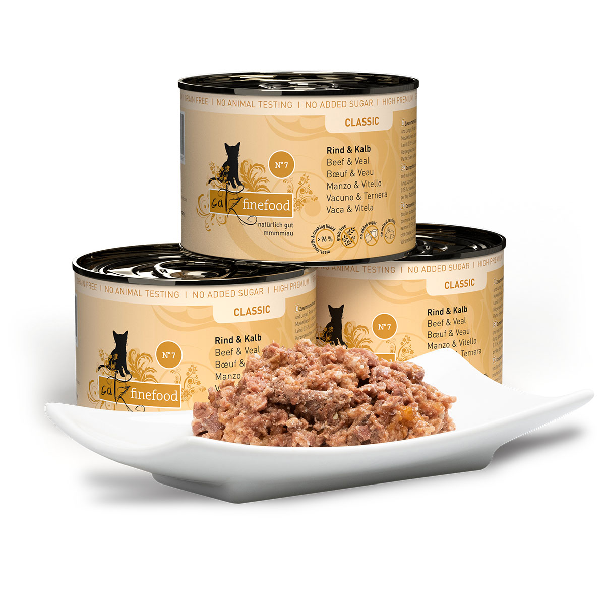 catz finefood - No. 7 Rind & Kalb günstig kaufen bei ZooRoyal