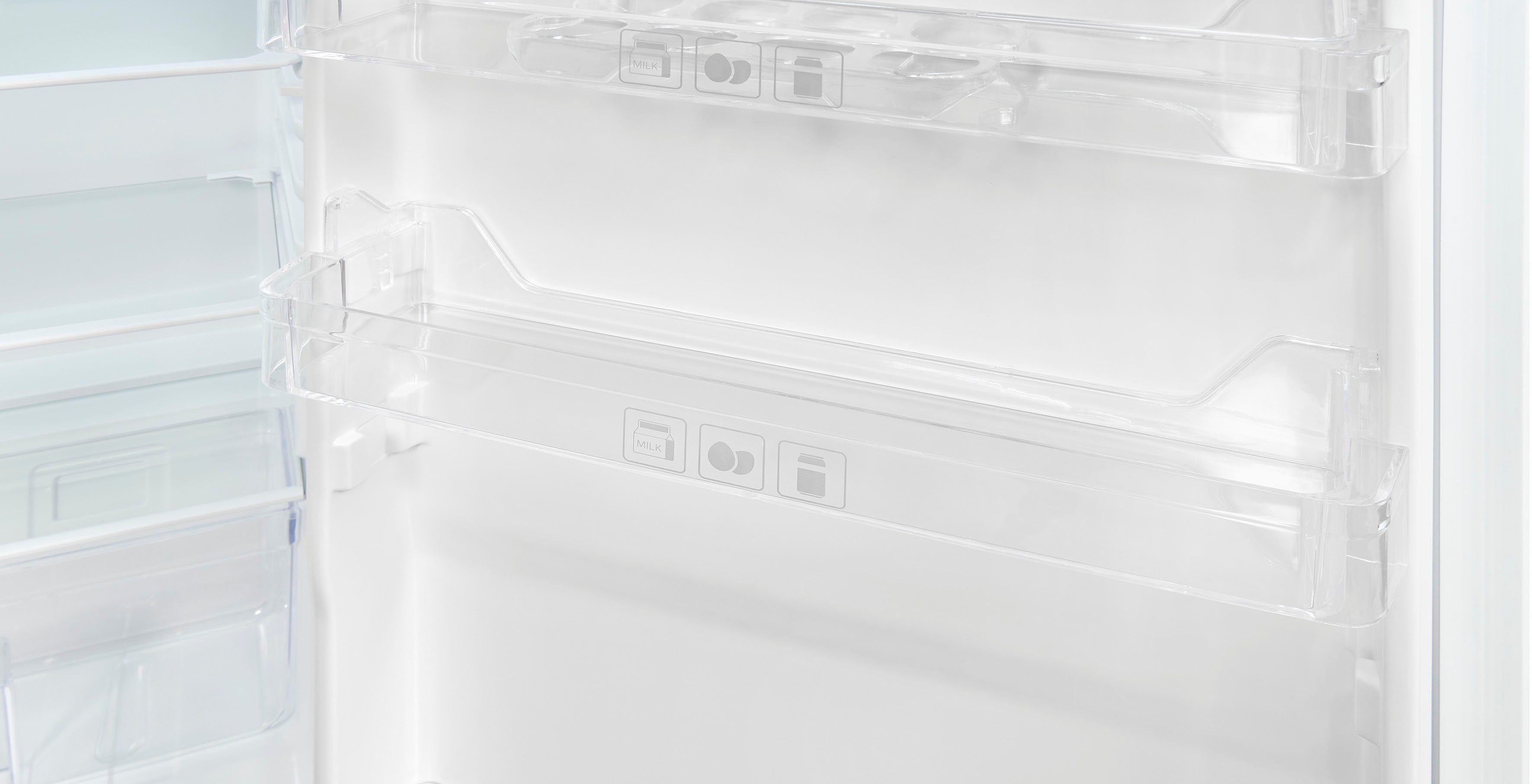 exquisit Einbaukühlschrank EKS131-3-040F, 88 cm hoch, 54 cm breit