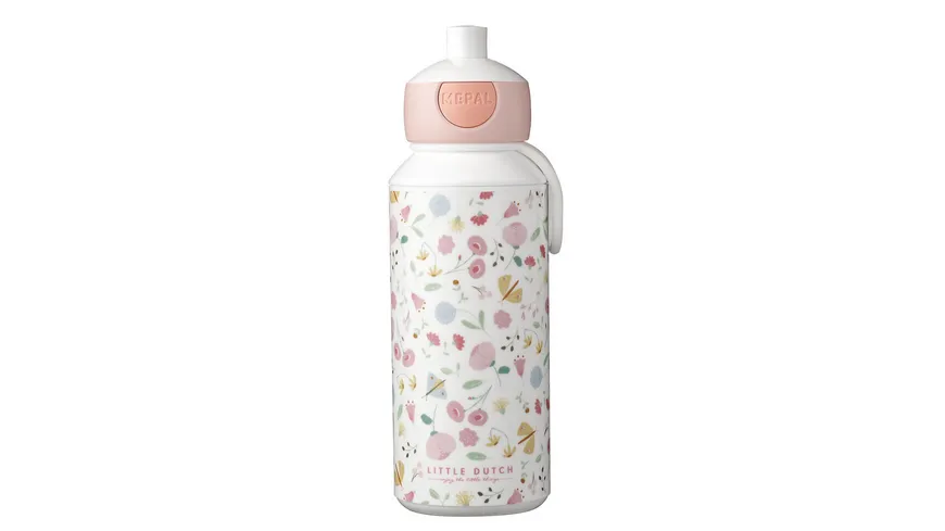 MEPAL Trinkflasche Pop-up Campus Flowers & Butterflies 0,4l