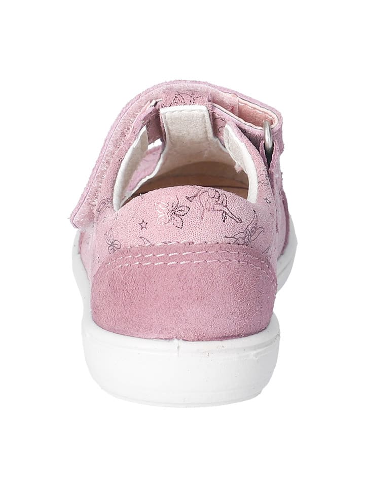 PEPINO Leder-Sneakers in Rosa günstig kaufen
