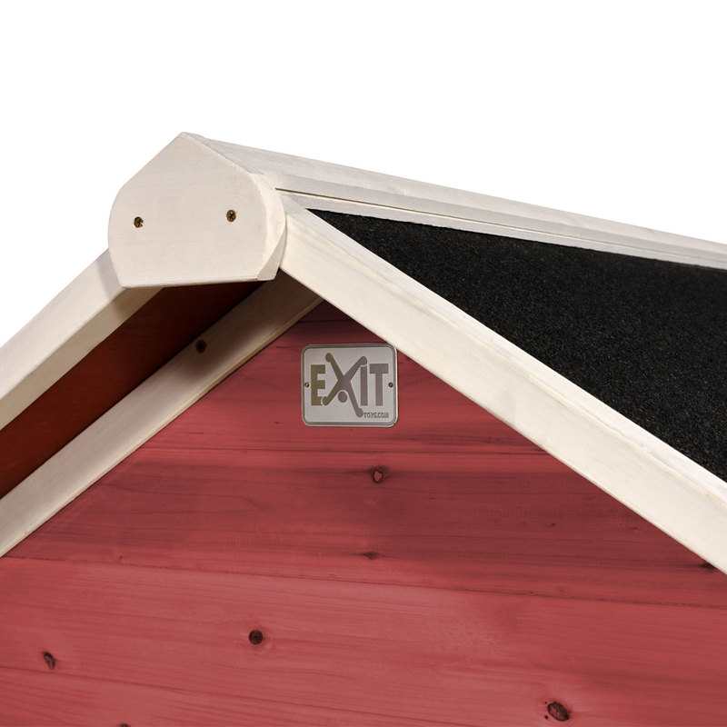 Maisonnette en bois EXIT loft 300 rouge EXIT Toys