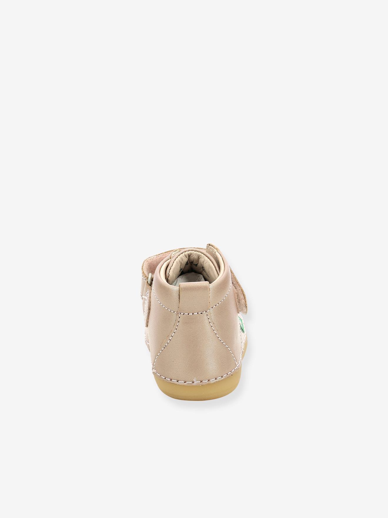 Bottillons cuir bébé Sabio 584344-10 KICKERS® 1ers pas rose