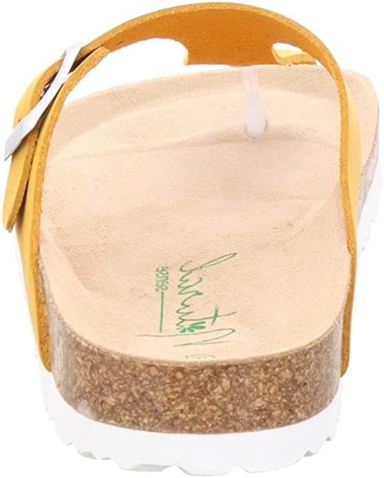 AMBITIOUS Komfort Sandalen gelb Natural Sense