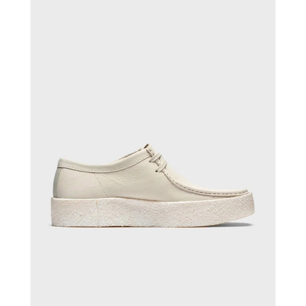 Clarks Wallabee Cup 26158153 / weiss