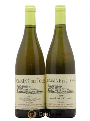 IGP Vaucluse (Vin de Pays de Vaucluse) Domaine des Tours Emmanuel Reynaud Clairette 2019 - Lot de 2 Bouteilles