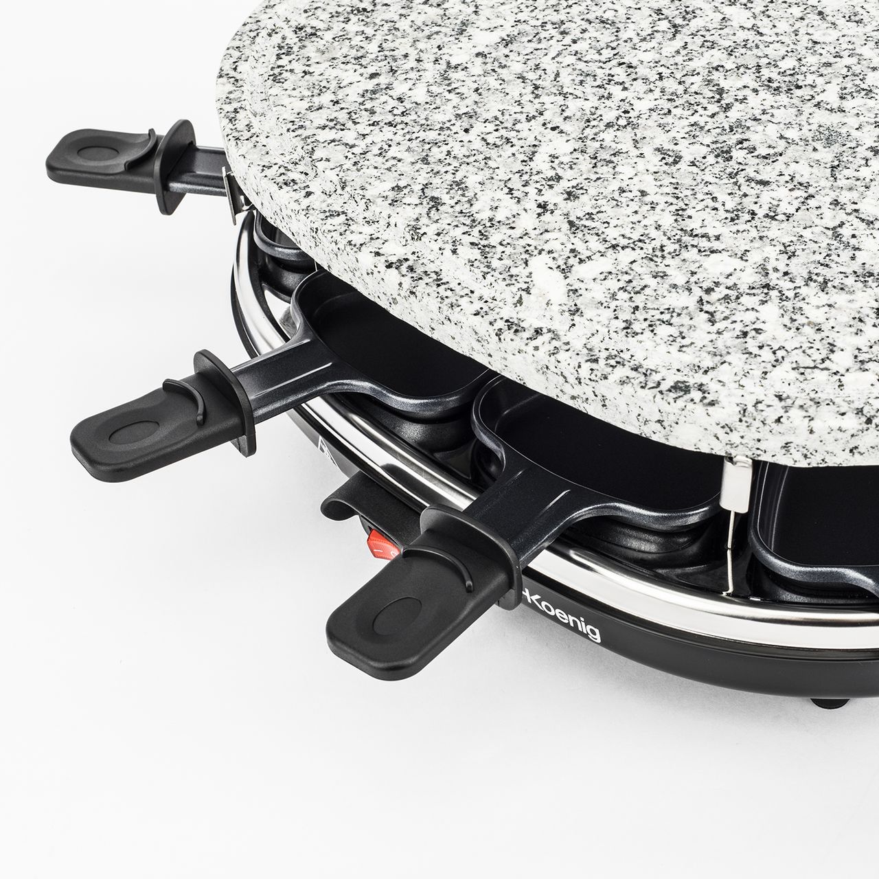 H.Koenig Raclette RP85 für 8 Personen mit Granitsteinplatte