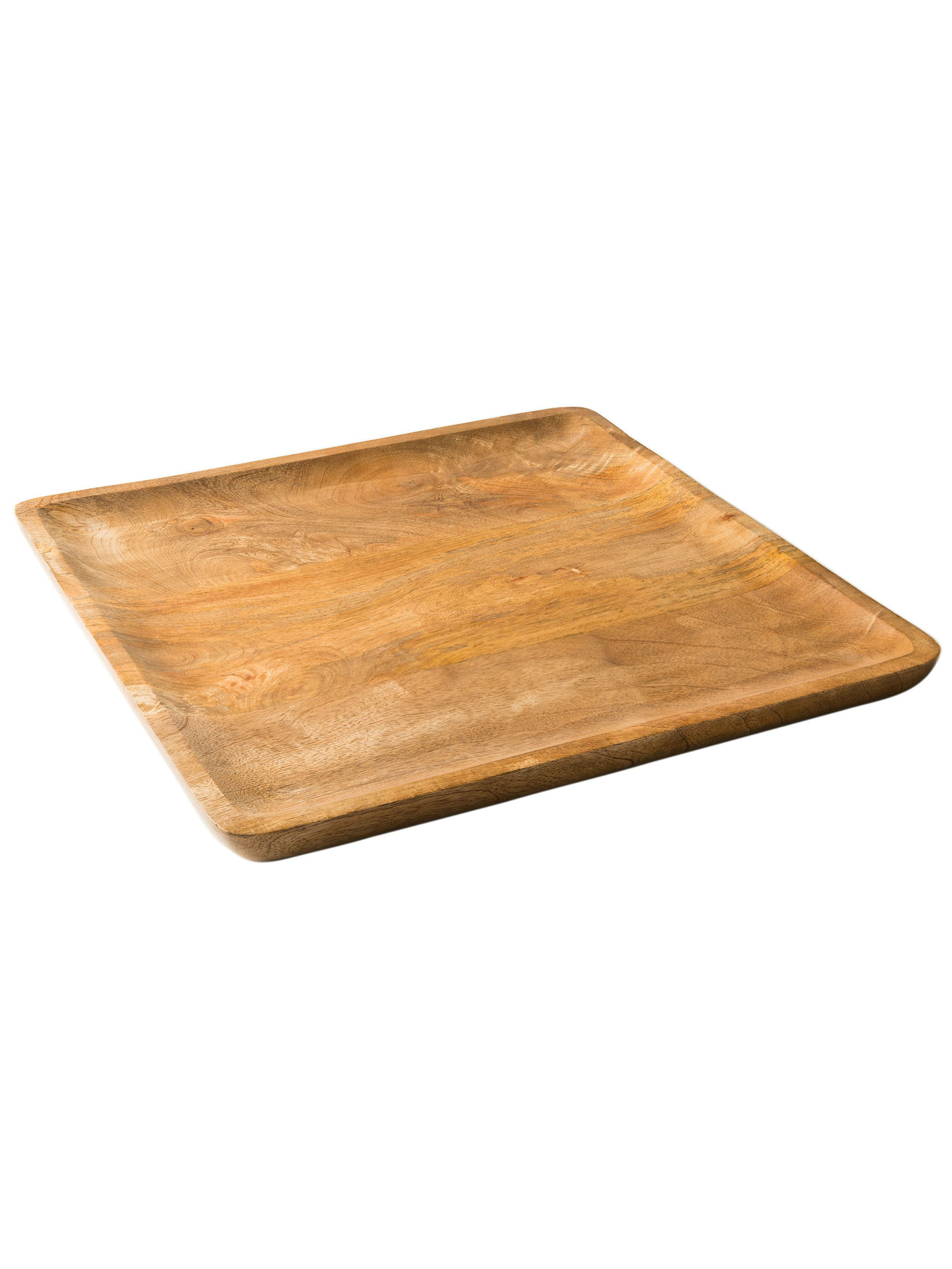 Mango Square Tray Deko-Tablett, Natur