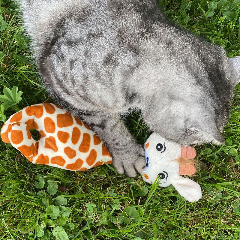 Aumüller Katzenspielkissen Giraffe Gina zu TOP-Preisen | bitiba %