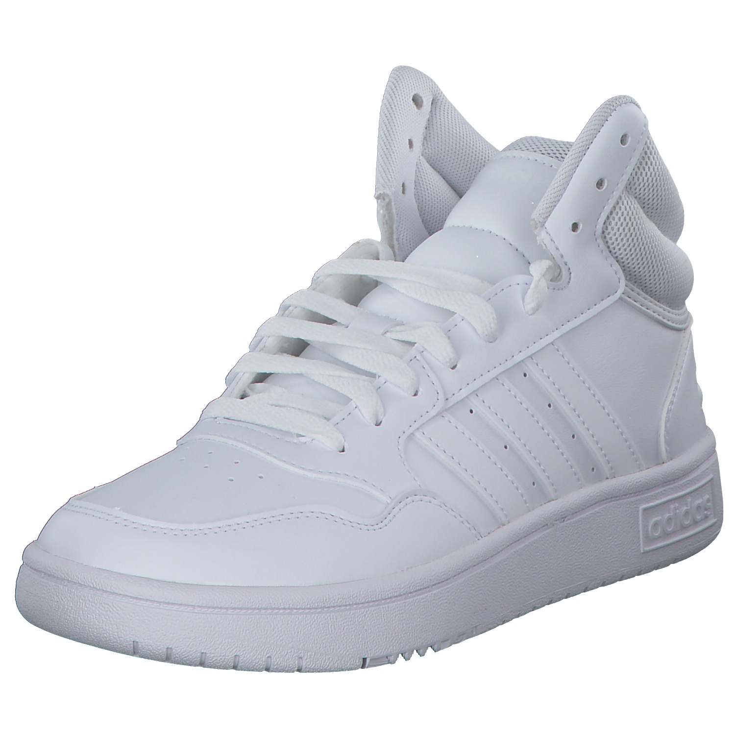 Adidas Hoops 3.0 MID W, Sneakers High, Damen, white/dash white