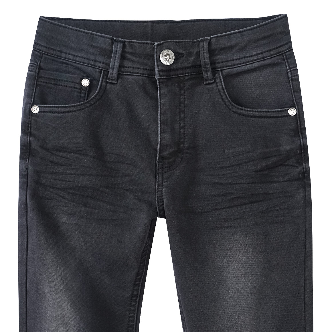Jungen Thermo-Jeans mit Used-Waschung