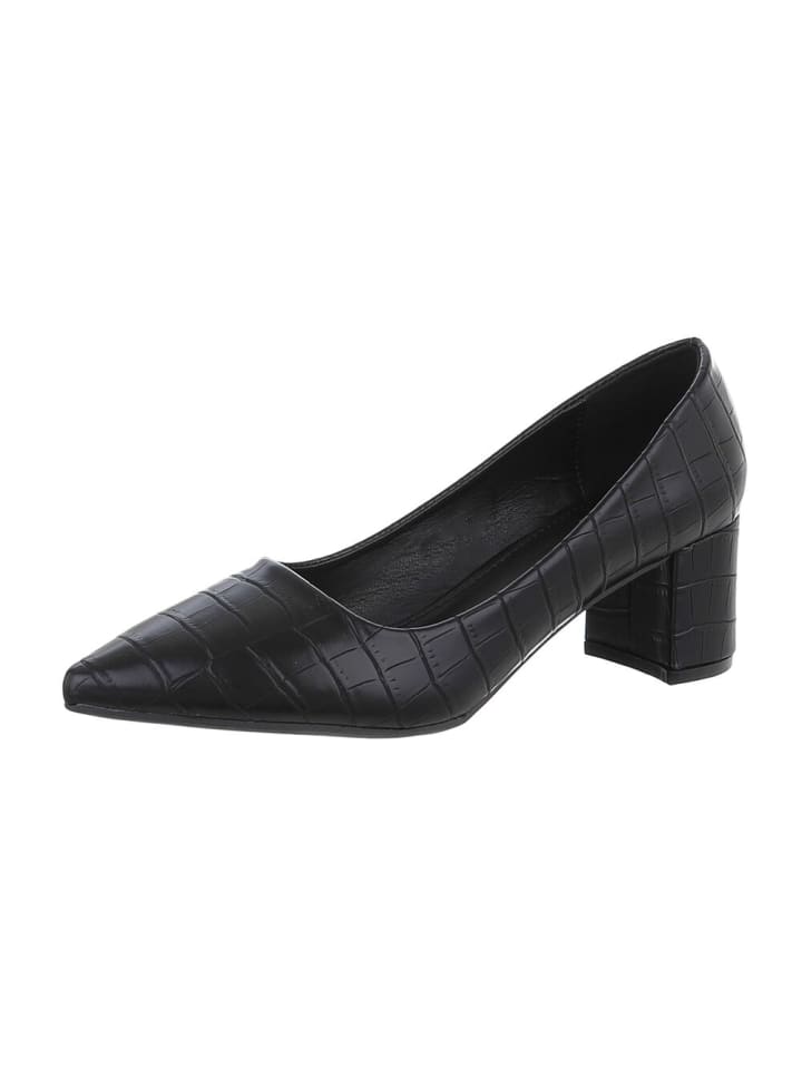 Ital-Design Pump in Schwarz günstig kaufen