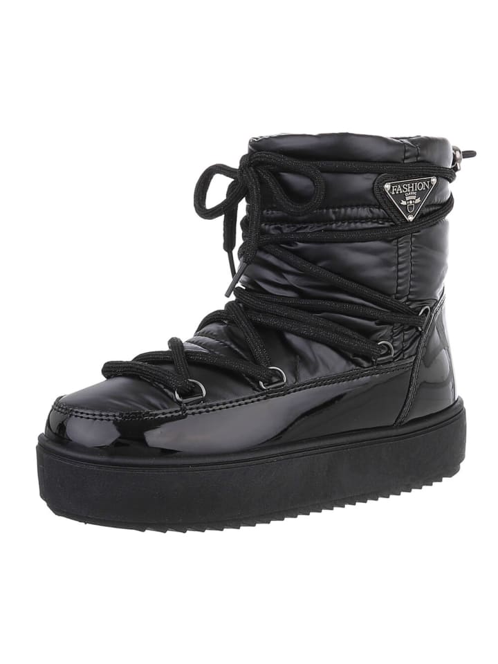 Ital-Design Stiefelette in Schwarz günstig kaufen