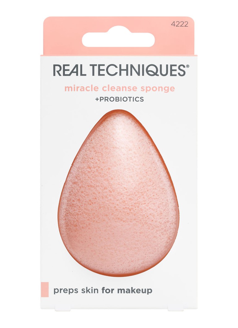 Real Techniques Miracle Cleanse Sponge - exfoliating facial sponge