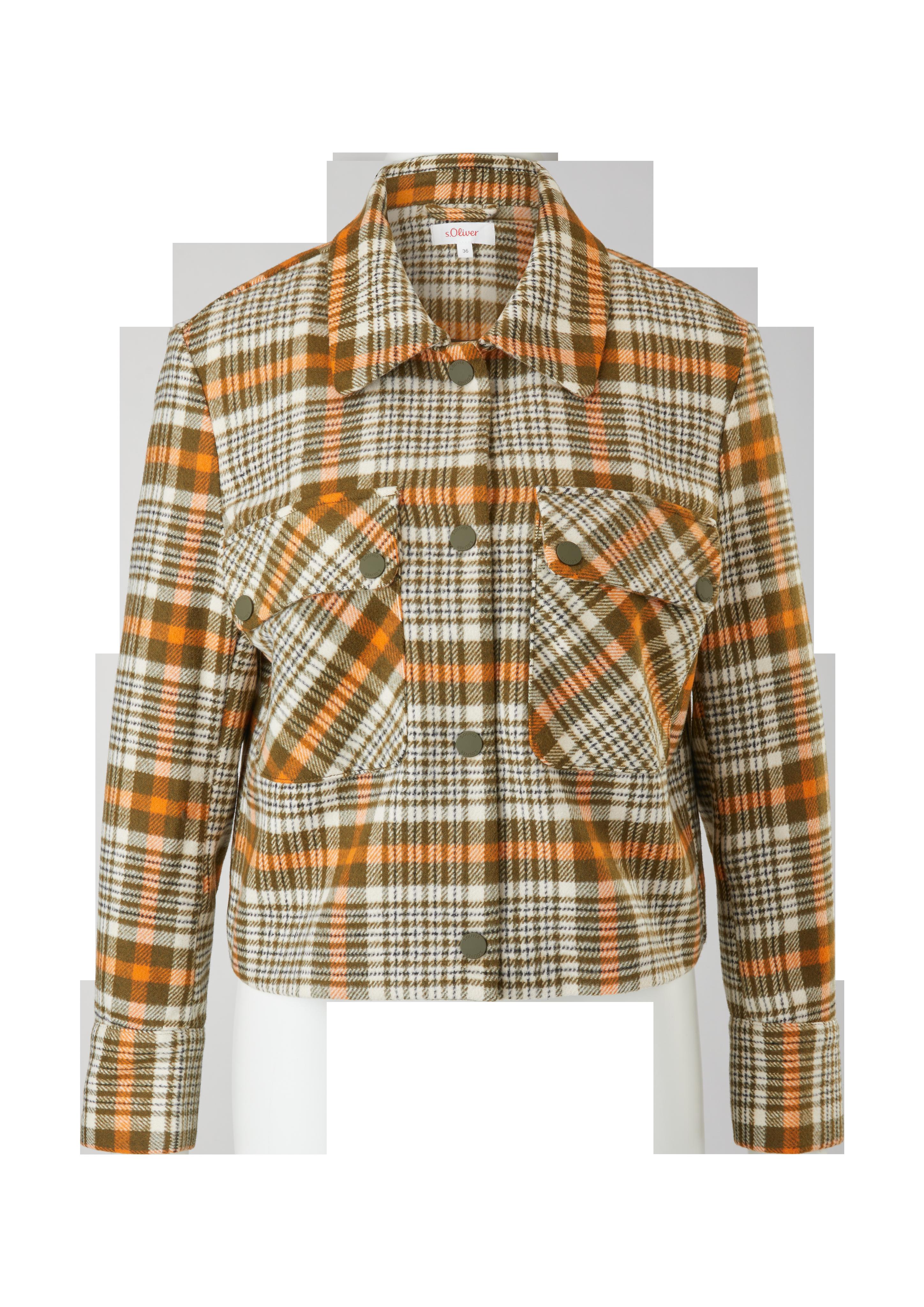 Kariertes Overshirt  2121454-79N4