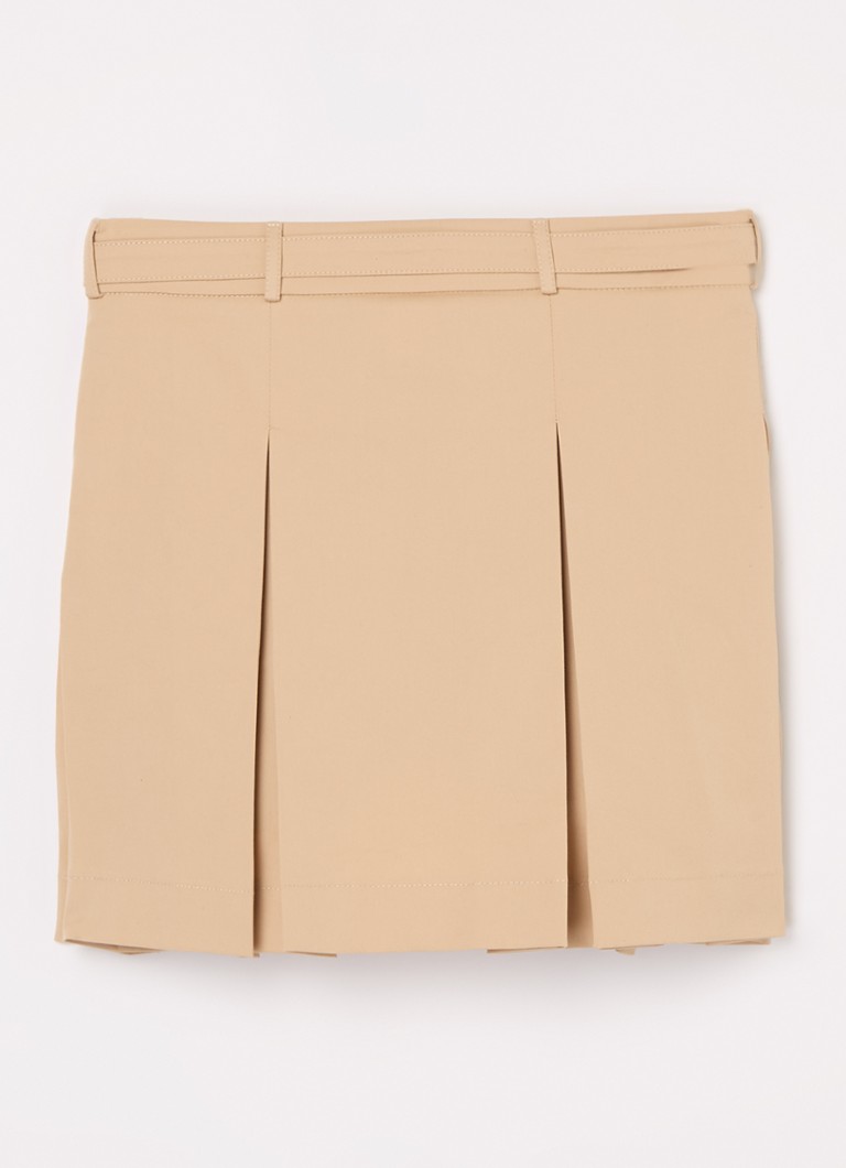 Gonna plissettata Fendi con cintura