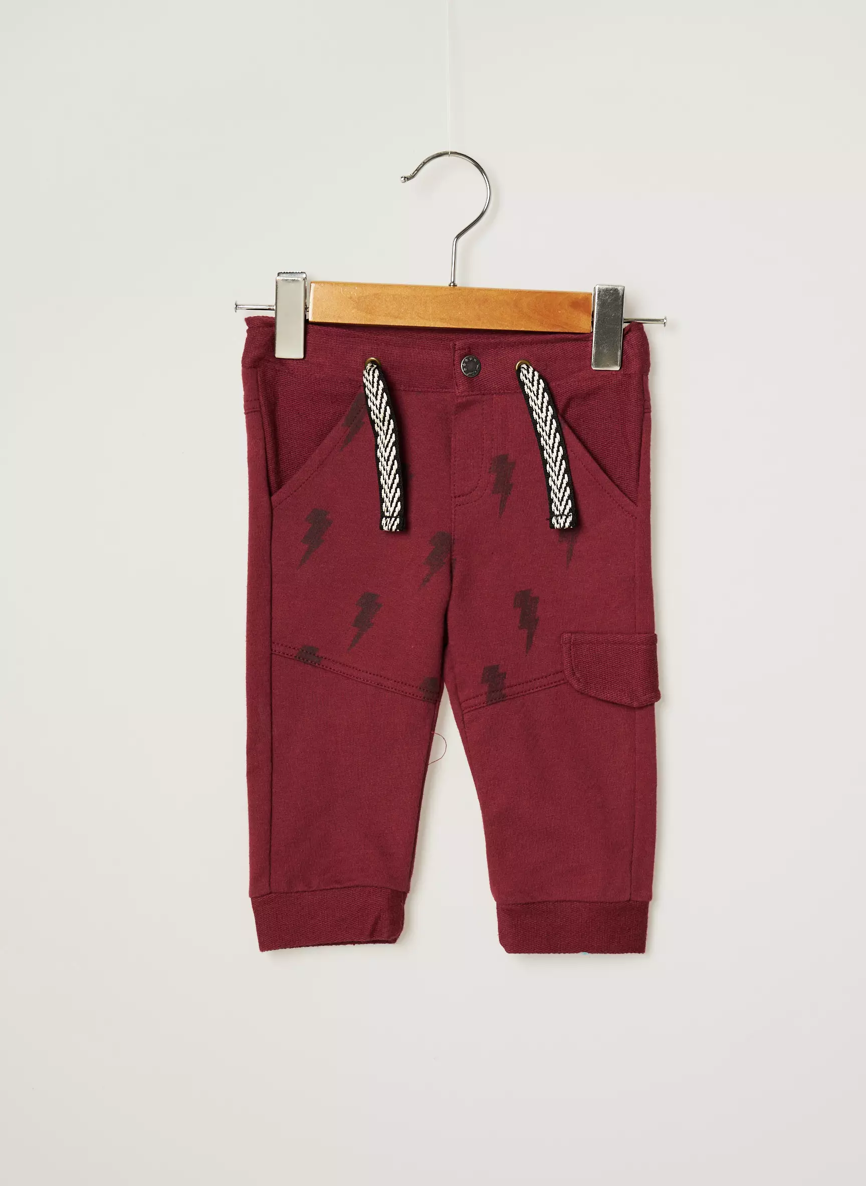 3 Pommes Jogging Garcon couleur rouge