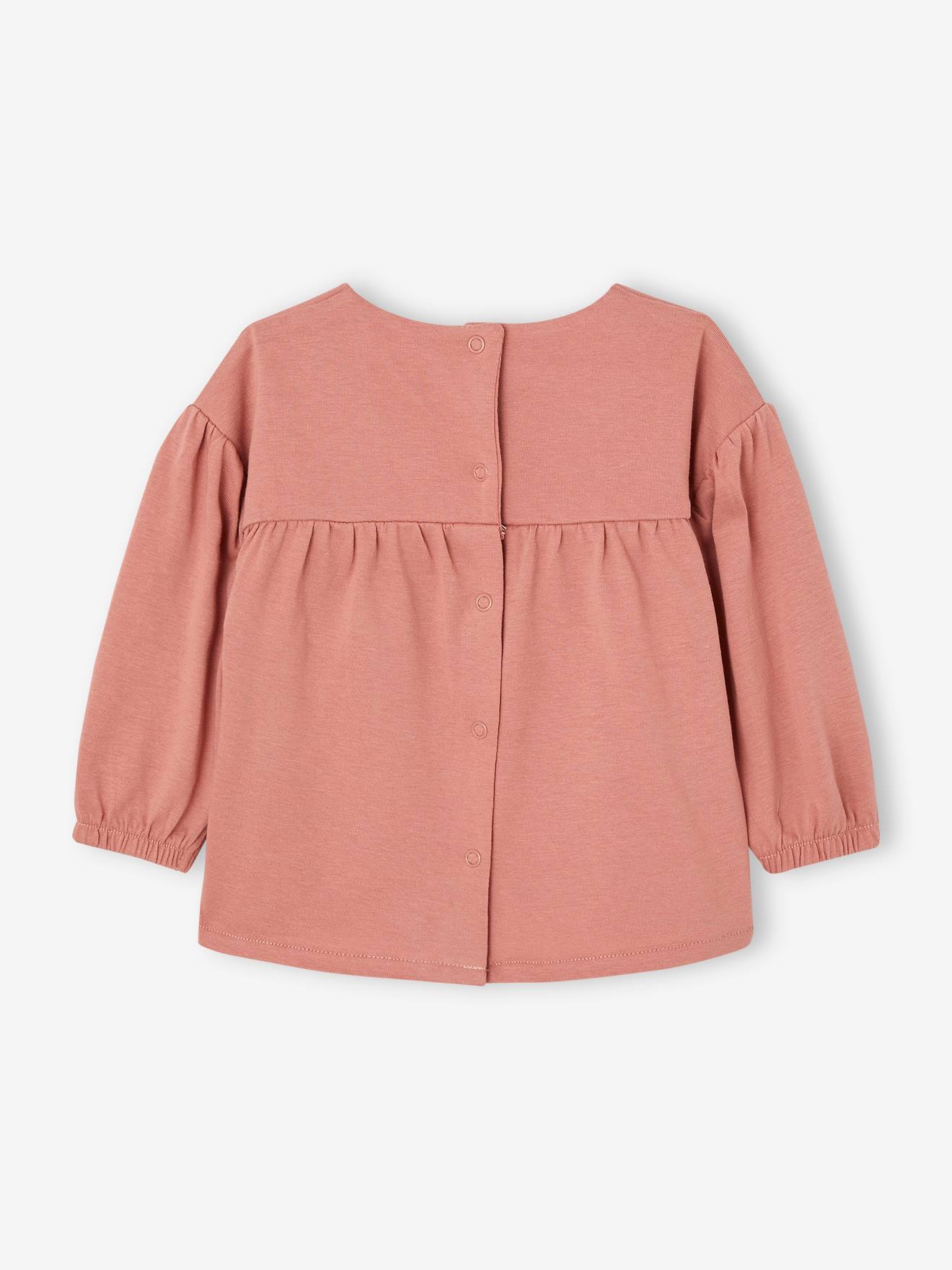 Vertbaudet Baby Shirt Oeko-Tex - rosenholz