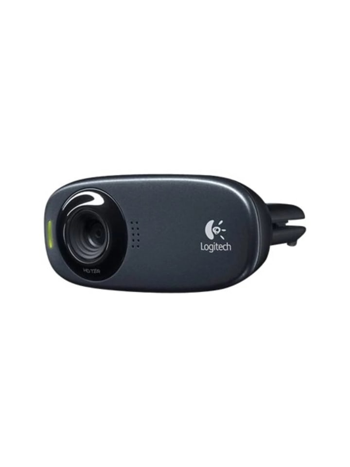 Logitech HD-Webcam 1280 x 720 Pixel mit Standfuß und Klemm-Halterung in Schwarz günstig kaufen onesize