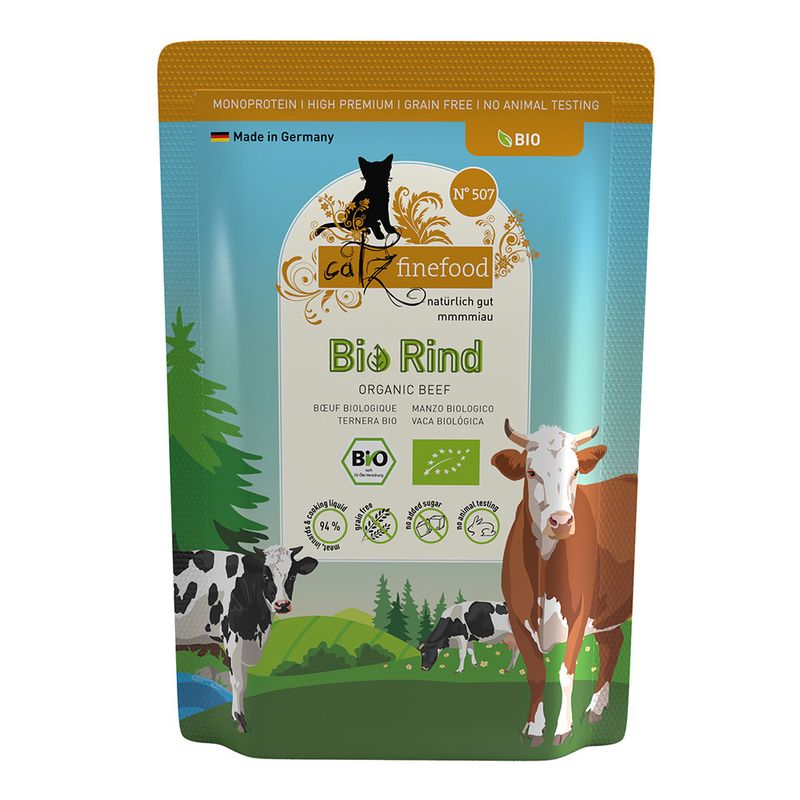 Probierpaket catz finefood Bio zu TOP-Preisen