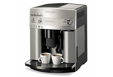 De'Longhi Kaffeevollautomat Magnifica ESAM 3200.S, Milchaufschäumdüse, Kegelmahlwerk 13 Stufen, Herausnehmbare Brühgruppe