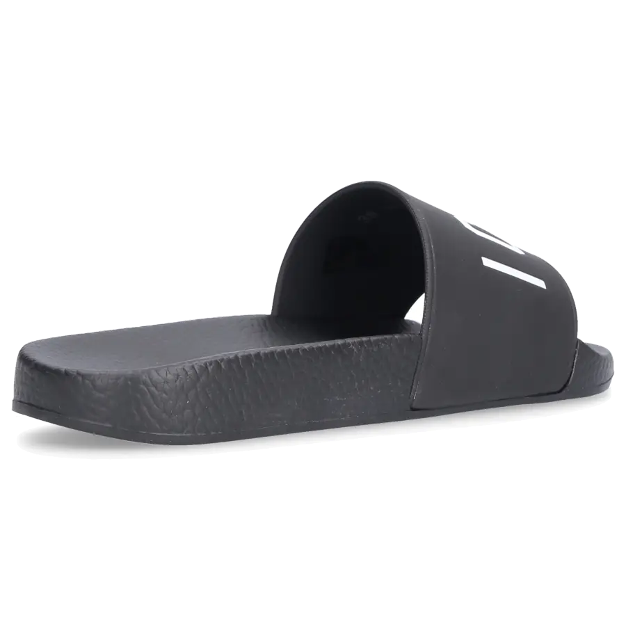 Dsquared2 - Badeschuhe ICON Gummi - schwarz