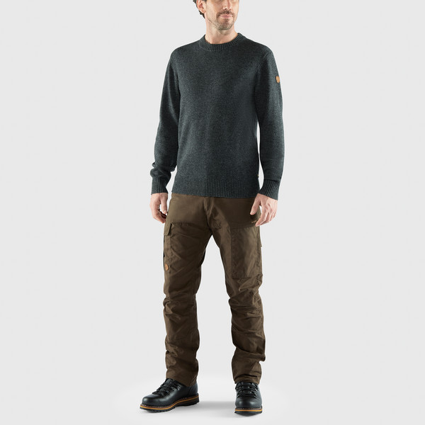 ÖVIK ROUND-NECK SWEATER M Herren - Wollpullover