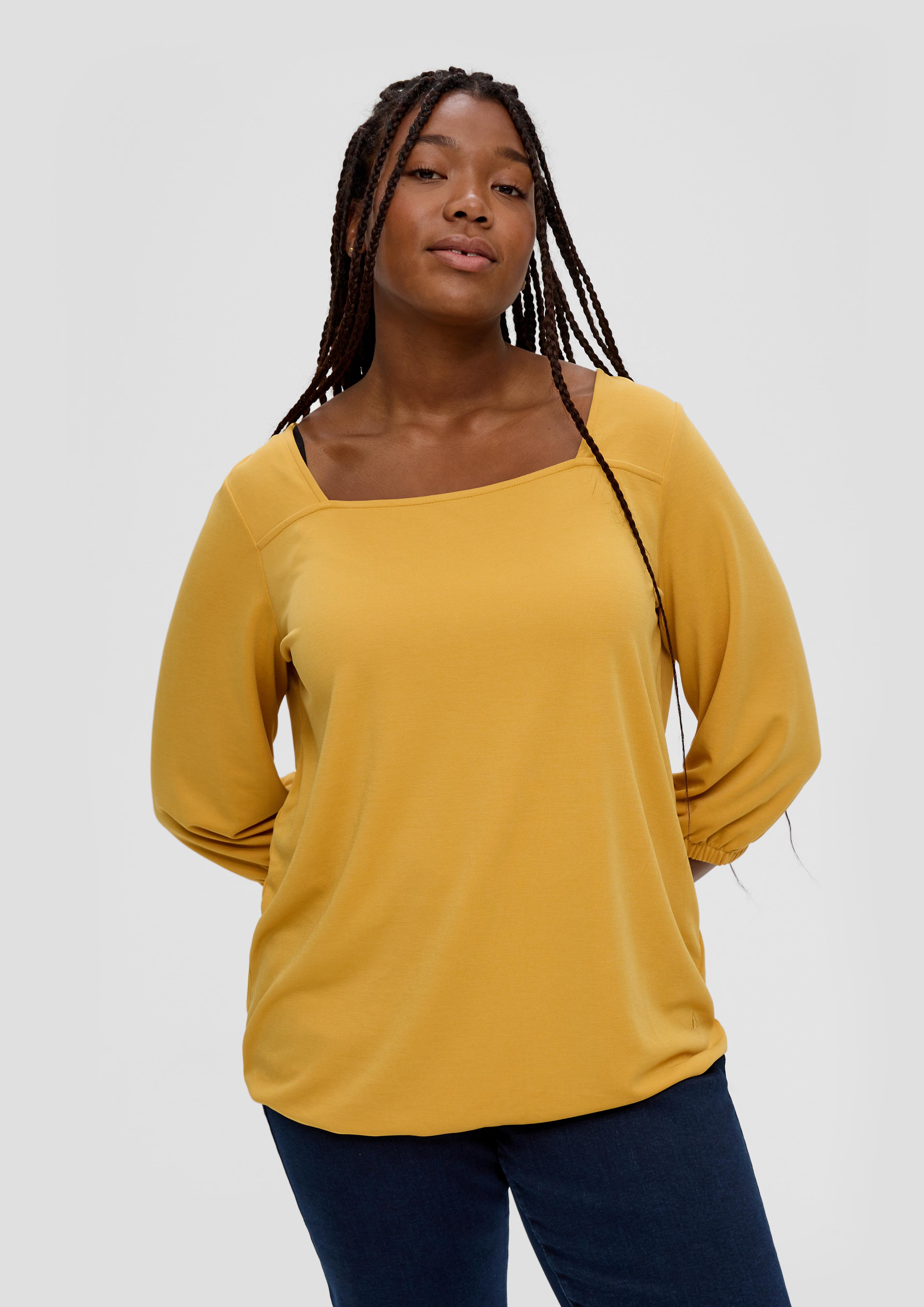 Blusenshirt mit Piquéstruktur  2135928-1548