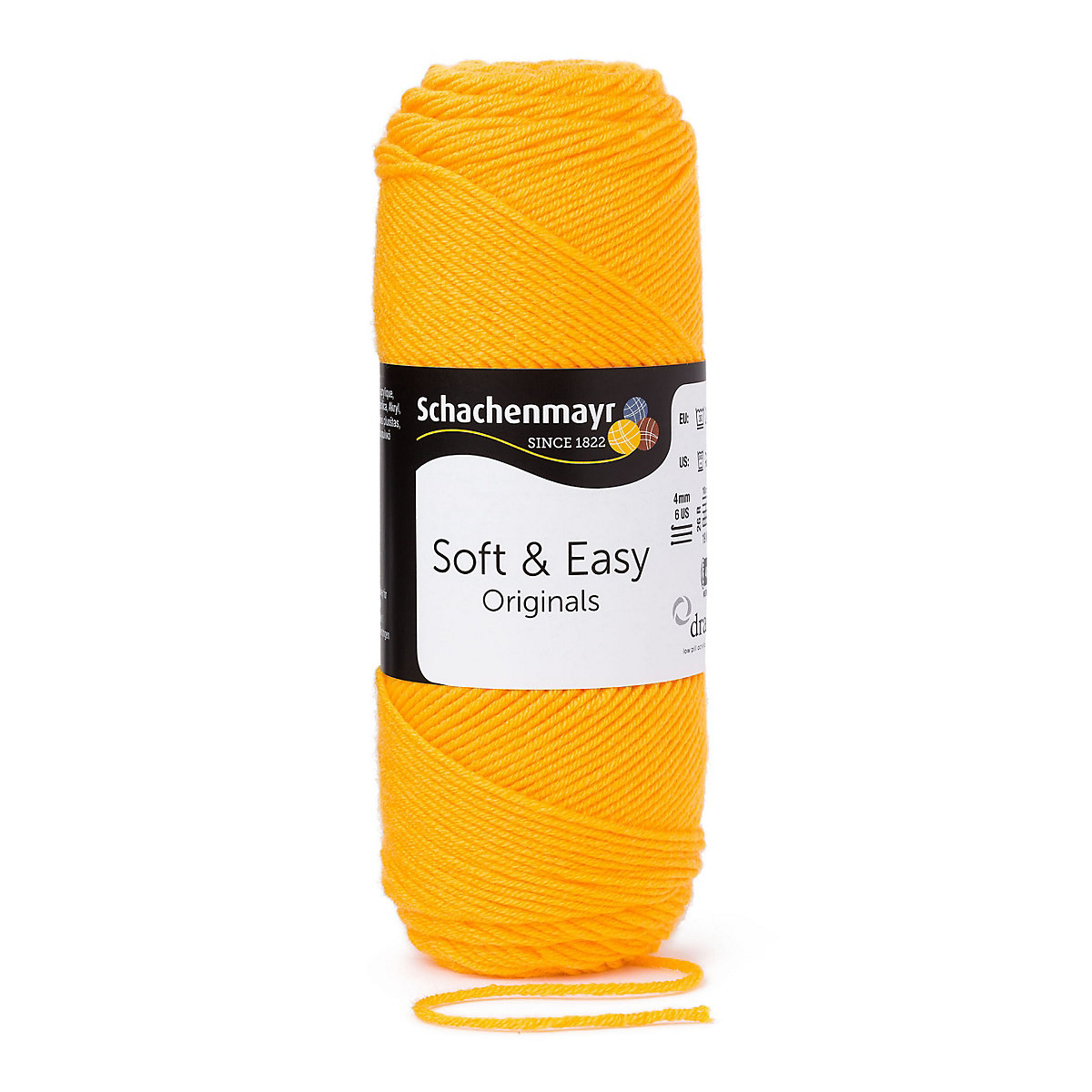 Handstrickgarne Soft & Easy, 100g Sonne