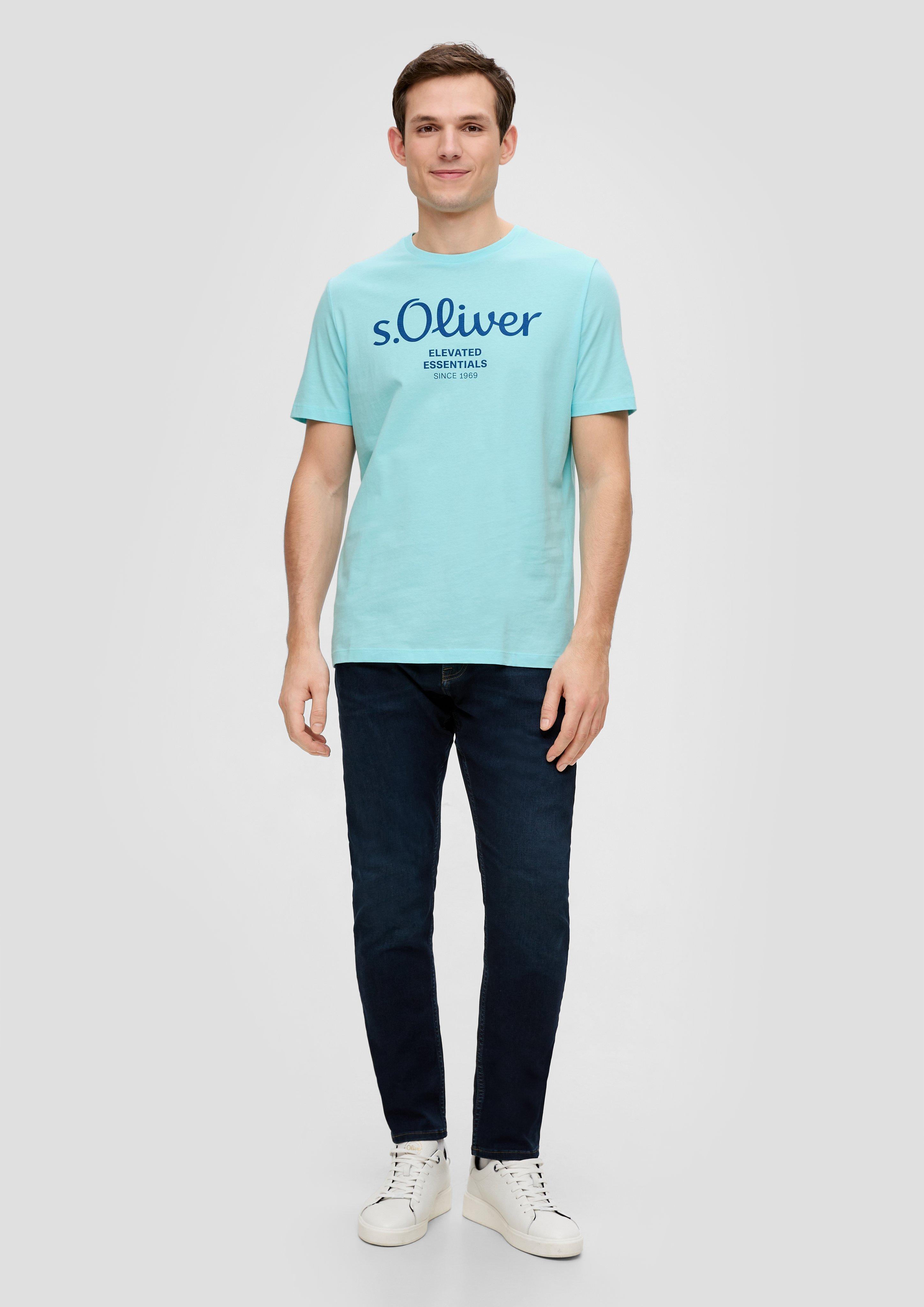 T-Shirt mit Label-Print  2139909-60D1