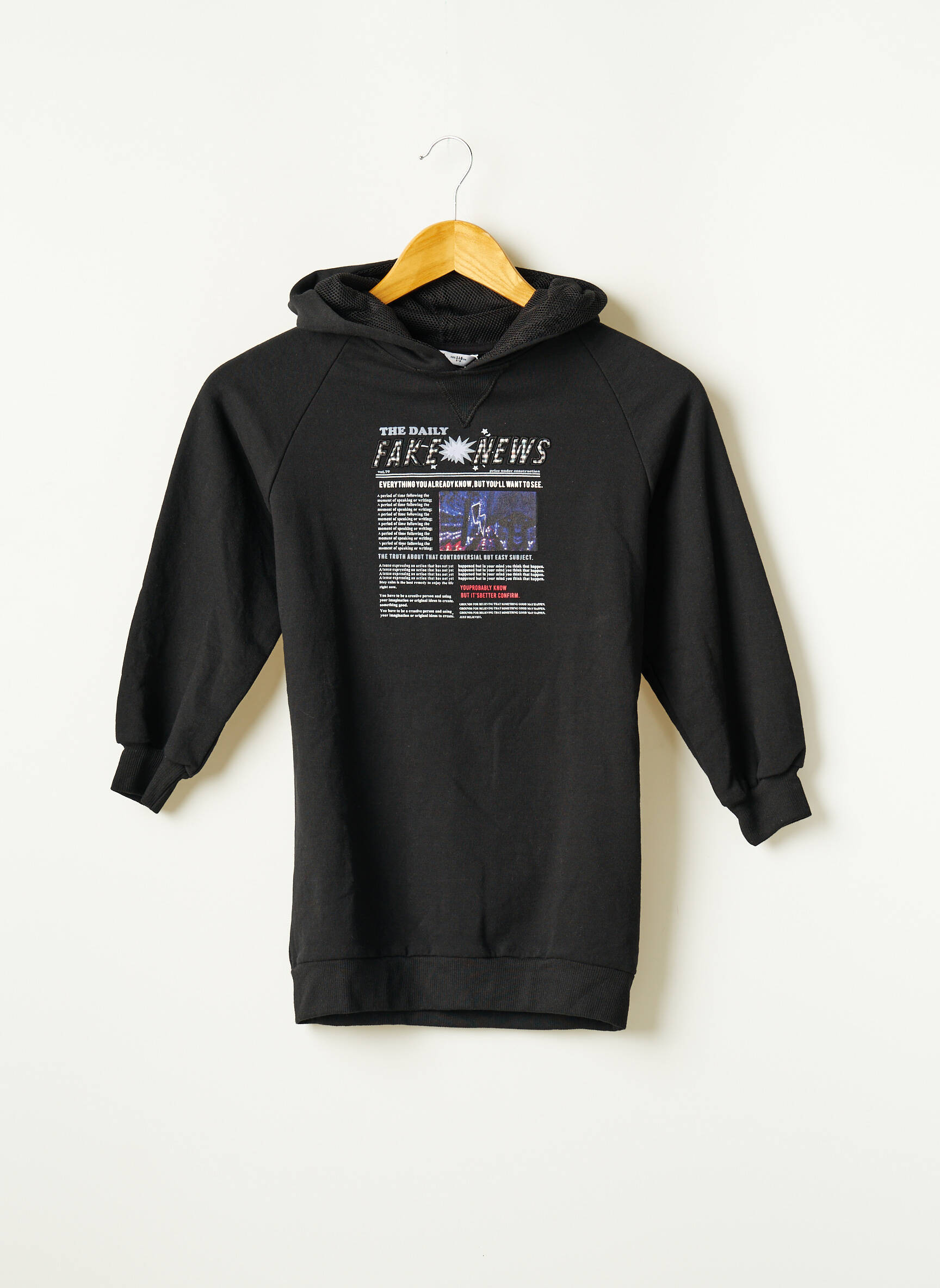 Tiffosi Robes Pulls Fille couleur noir