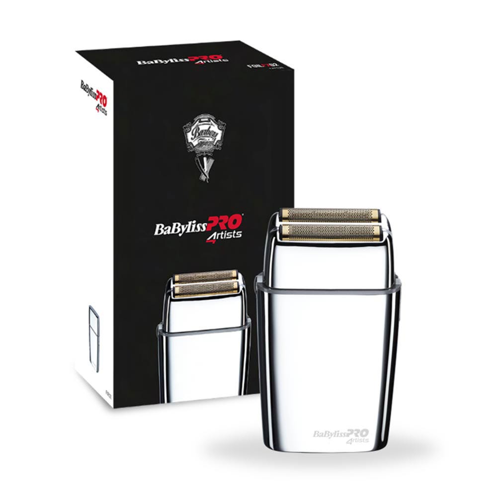 BaBylissPRO 4Artists Doppelfolienrasierer FOILFX mit Vollmetallgehäuse