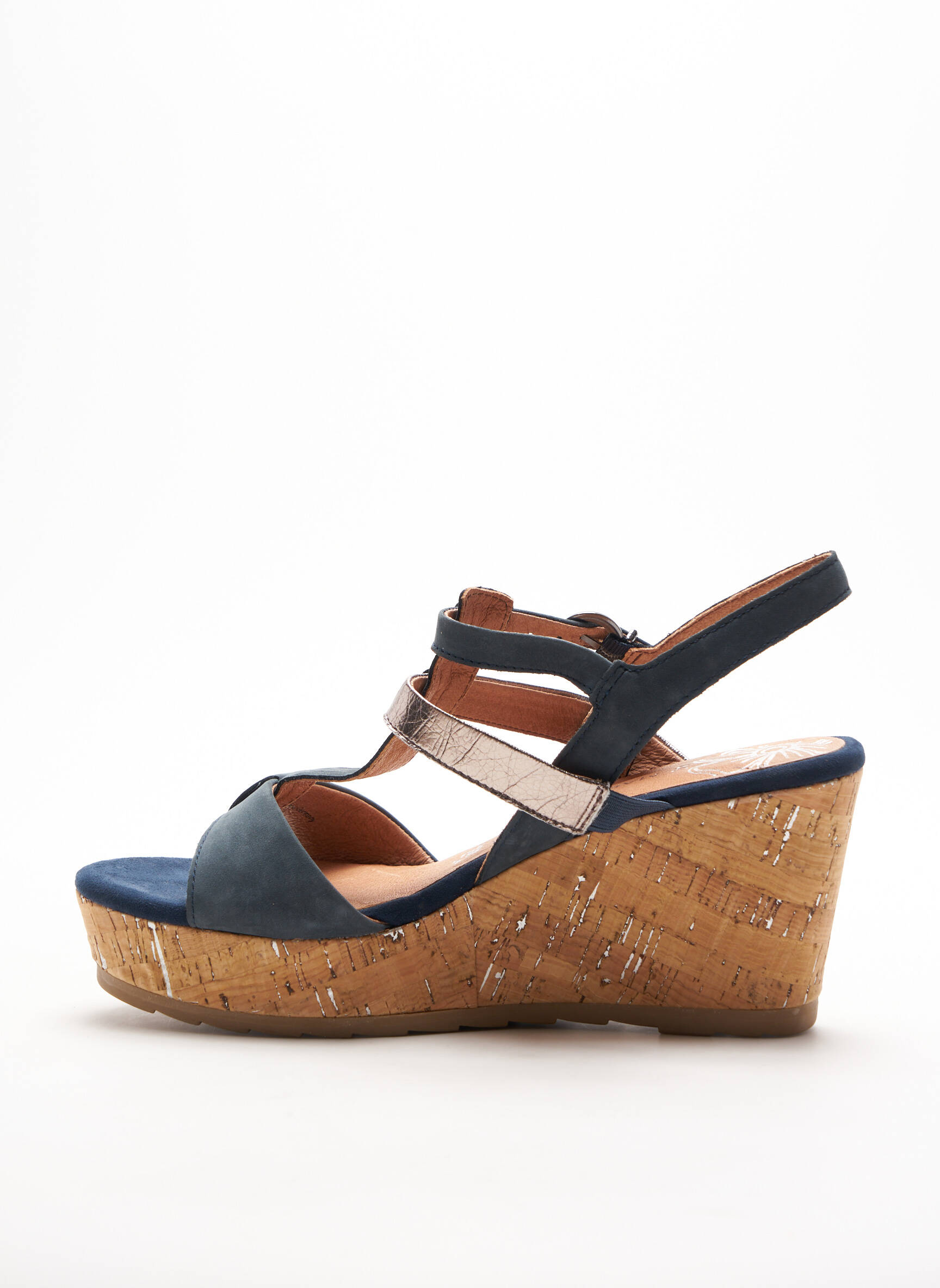 Marco Tozzi Sandales Nu Pieds Femme couleur bleu