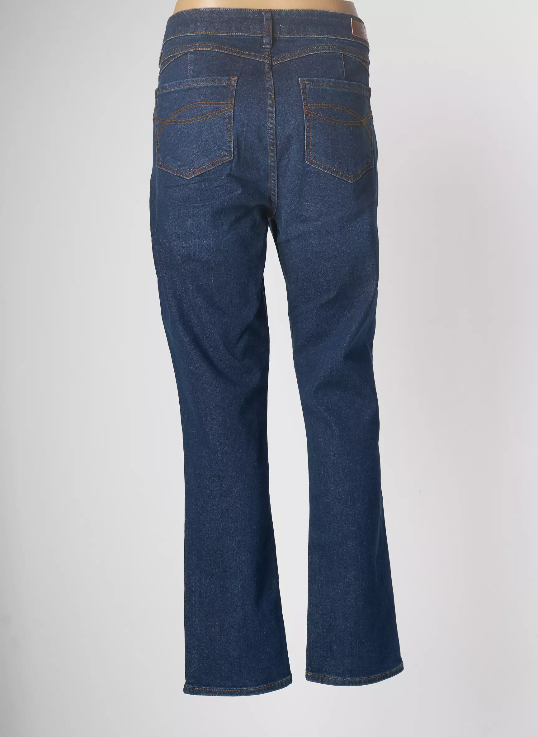 Esprit De La Mer Jeans Coupe Droite Femme couleur bleu