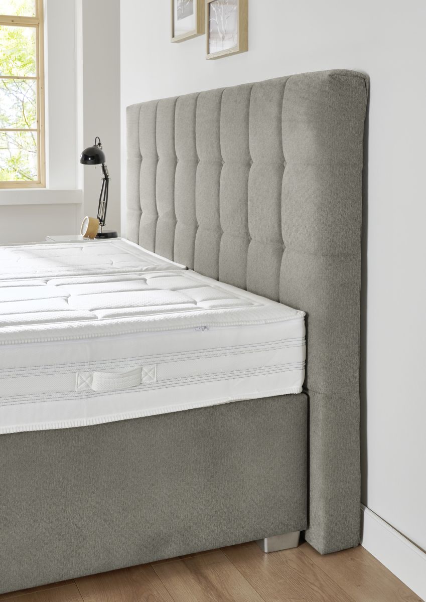 Oschmann Boxspringbett Ohio mit Motor Stone 180 x 200 cm