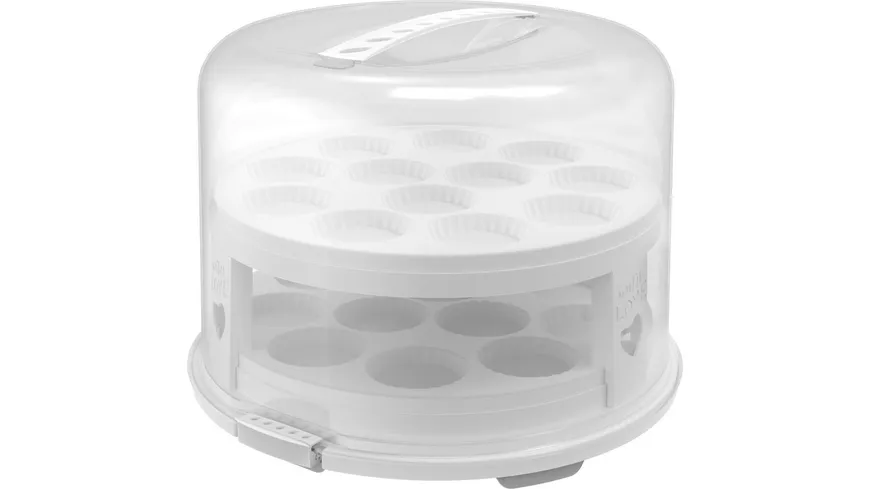 rotho Tortenglocke mit Trays hoch