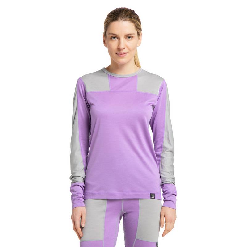 Haglöfs Natural Blend Tech Crew Neck Langarmshirt Damen