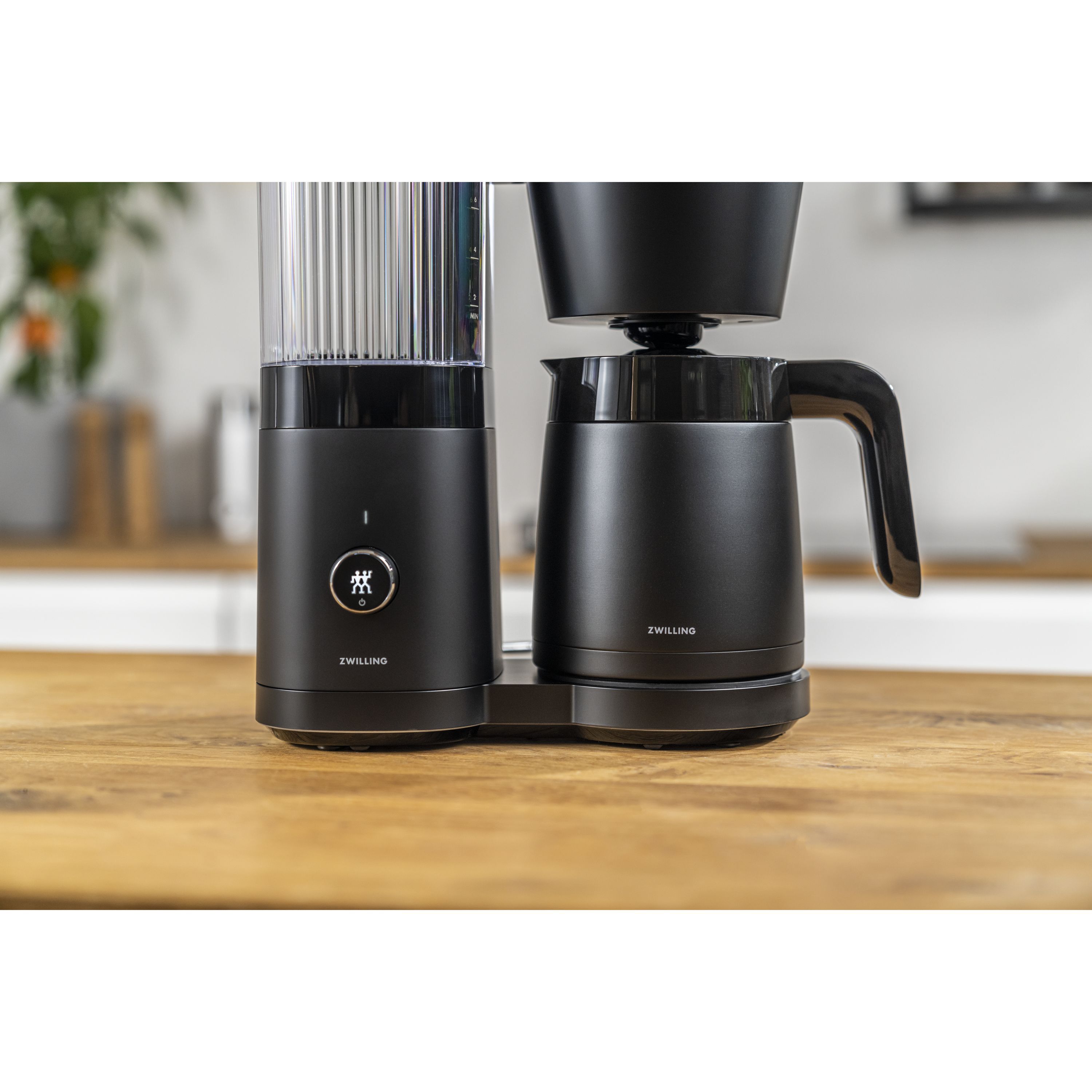 Filterkaffeemaschine, 1,25 l, Schwarz